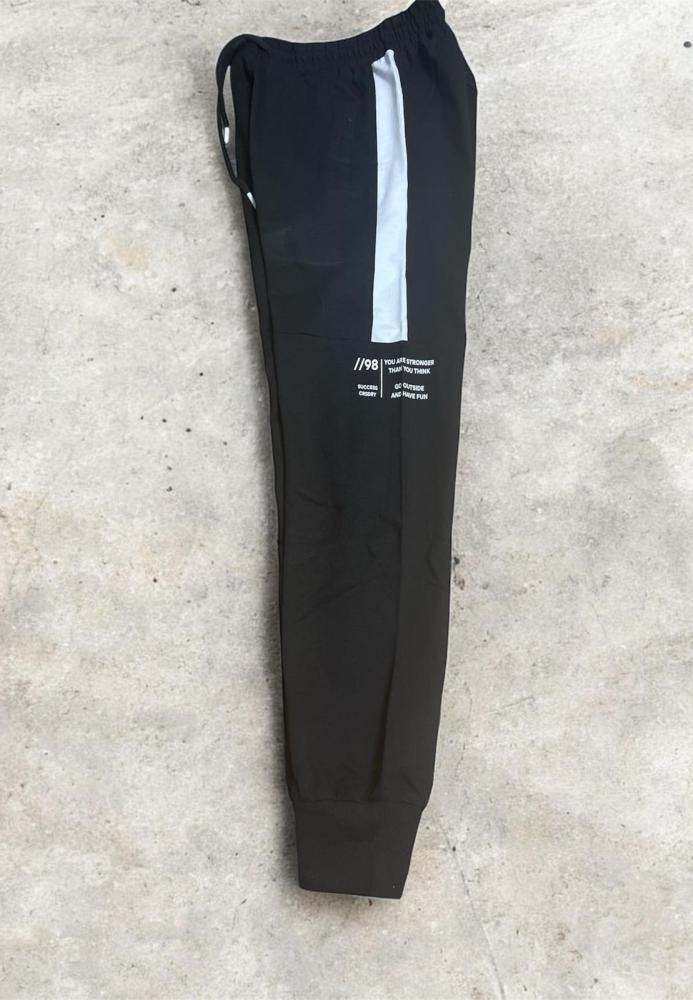 Pantaloni de sport barbat ,culoare negru,Engros